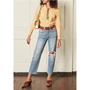 Boyish The Tommy Stretch High-Rise Straight Jeans 32